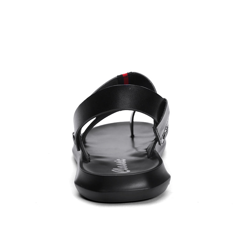 Sandales en cuir respirantes décontractées pour homme