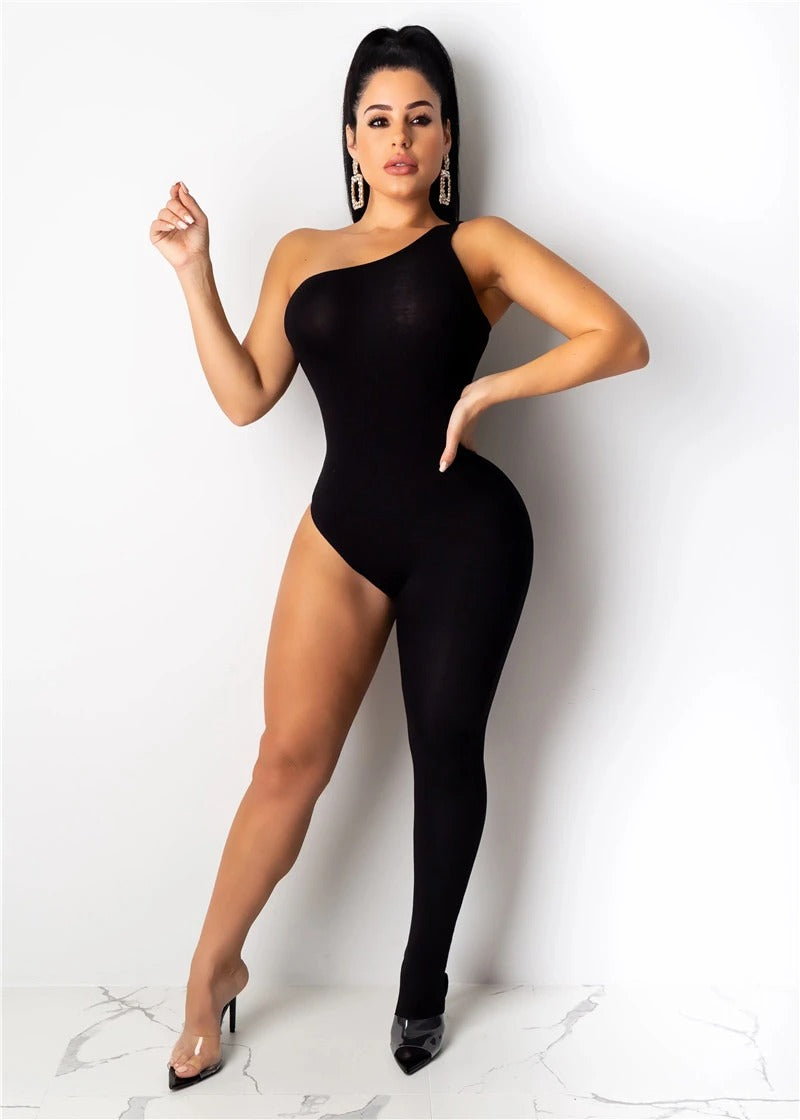 Mono asimétrico de color liso