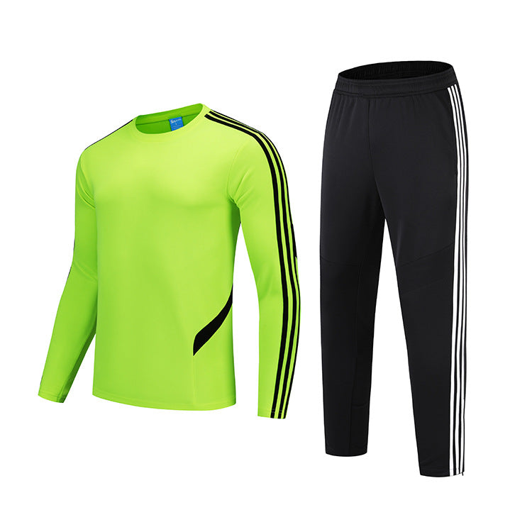 Men's slim Round Neck Casual Running Two-Piece Sport Suit