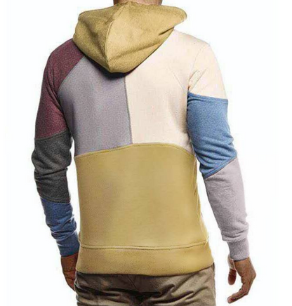 Men Hooded Casual Pull Over