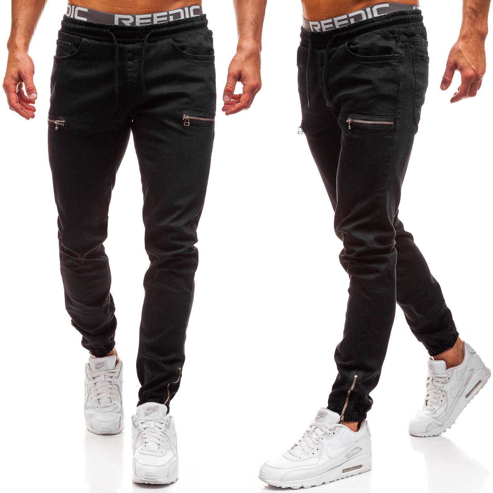 Jeans de sport en denim pour hommes