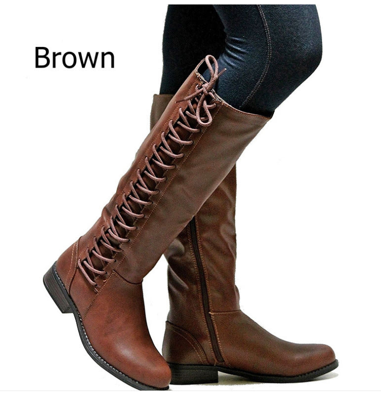 Lace Up Women's Boots