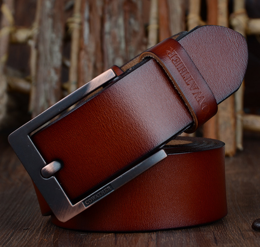 Ceinture en cuir pour hommes