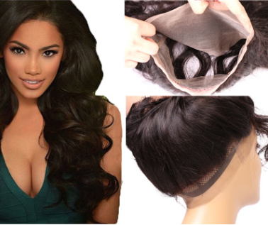 Natural Color Real Hair 360  Full Lace Accessories Wig