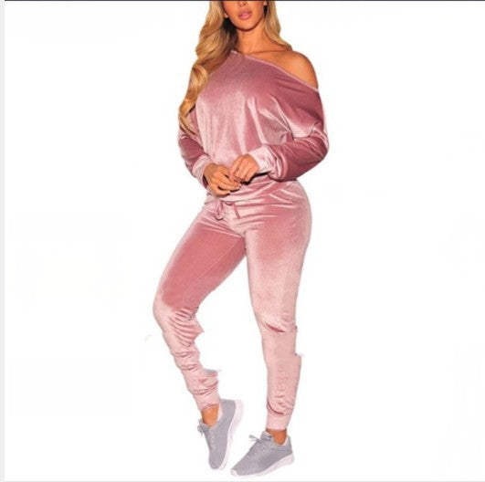 Costume deux pièces décontracté sexy pour femmes