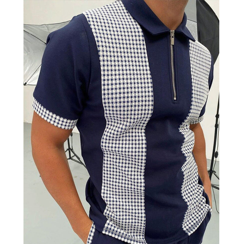 Camiseta Polo Hombre Cremallera