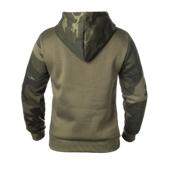 Sweat-shirt camouflage de loisirs pour hommes