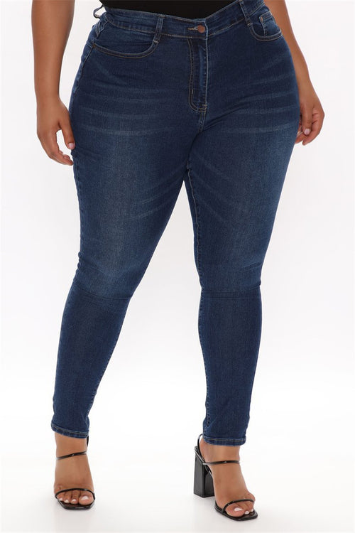 Jeans bleu denim pour femme