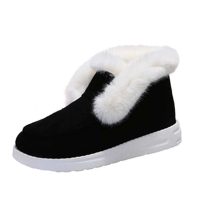 Women Plush Fur Ankle Boots