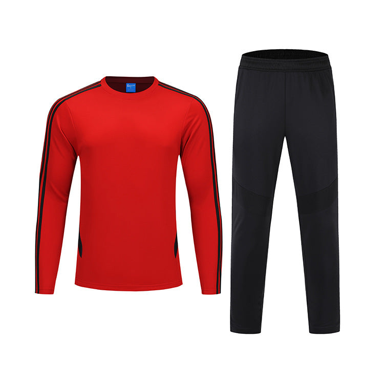 Men's slim Round Neck Casual Running Two-Piece Sport Suit