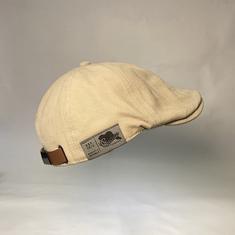 Original Retro Cool Japonés Lavable Gorro Delantero Ajustable