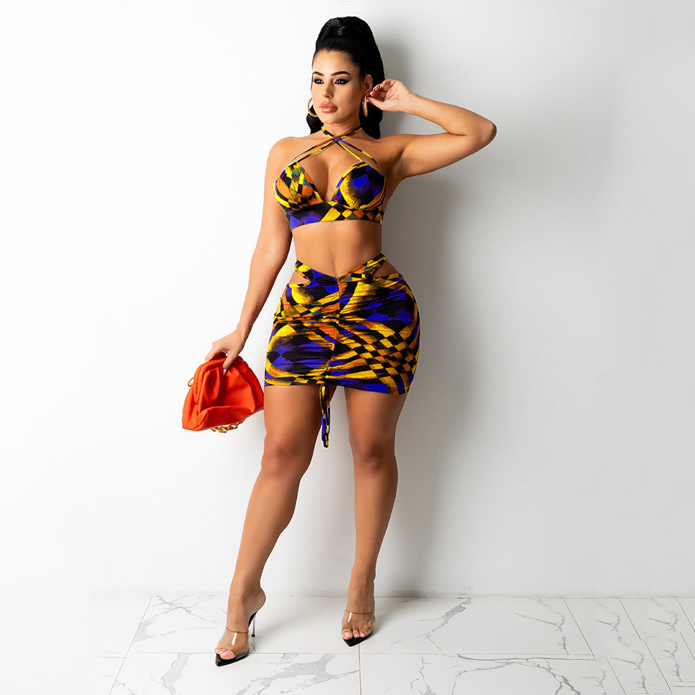 Costume deux pièces de boîte de nuit