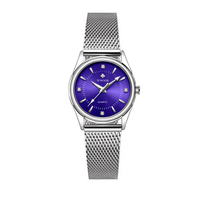 Women's Mesh Strap Waterproof Quartz Watch