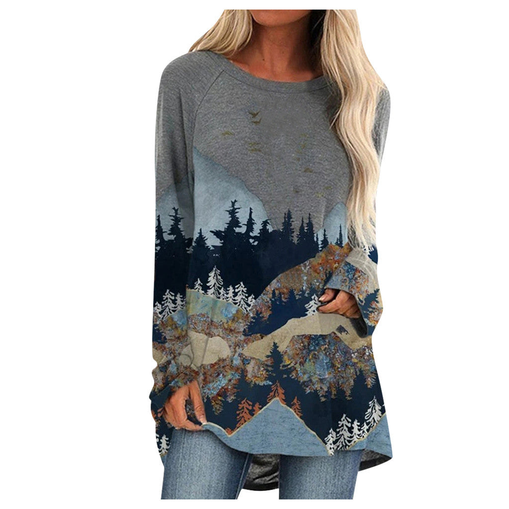 Digital printed sweater