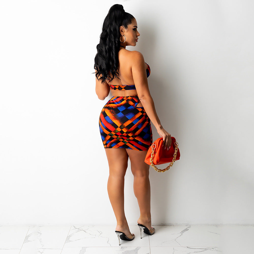 Costume deux pièces de boîte de nuit