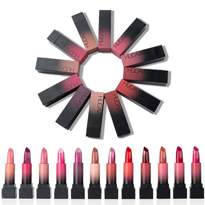 12 Color Lipstick Gift Box