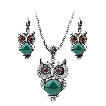 Creative Owl Jewelry Sets