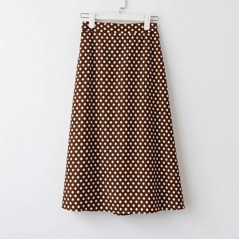 Polka dot skirt