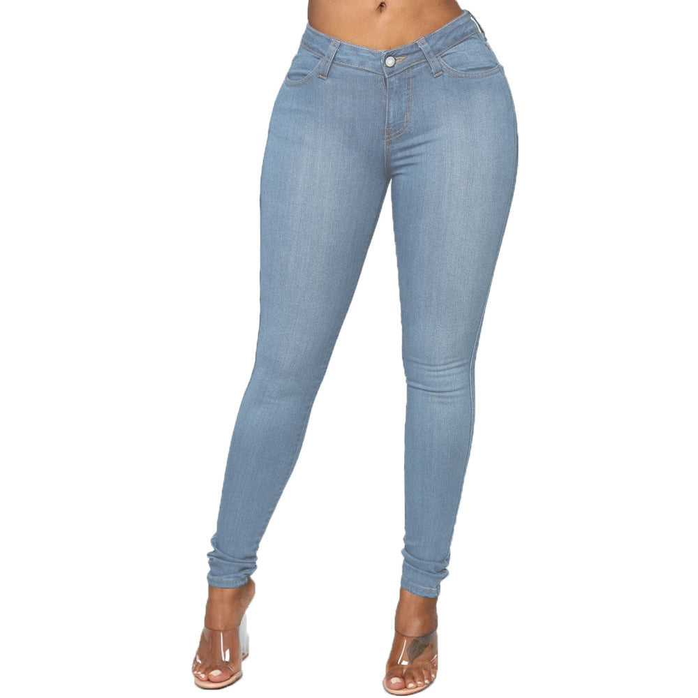 Jean skinny Pantalon crayon