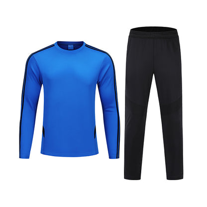 Men's slim Round Neck Casual Running Two-Piece Sport Suit