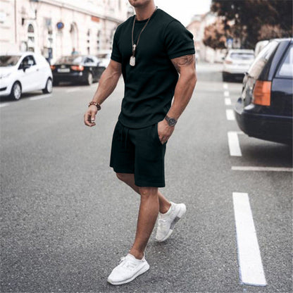 Men's Sweater Casual Sports Suit