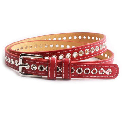 Women's All-match Belt With Full-hole Eye-catching Decoration