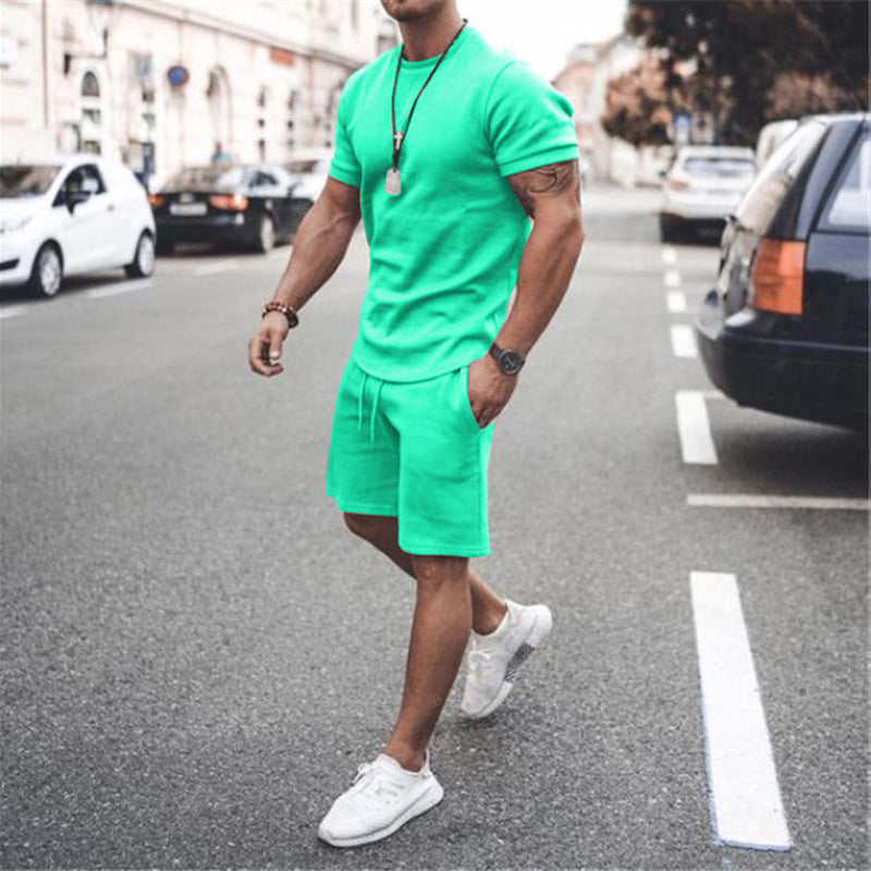 Men's Sweater Casual Sports Suit