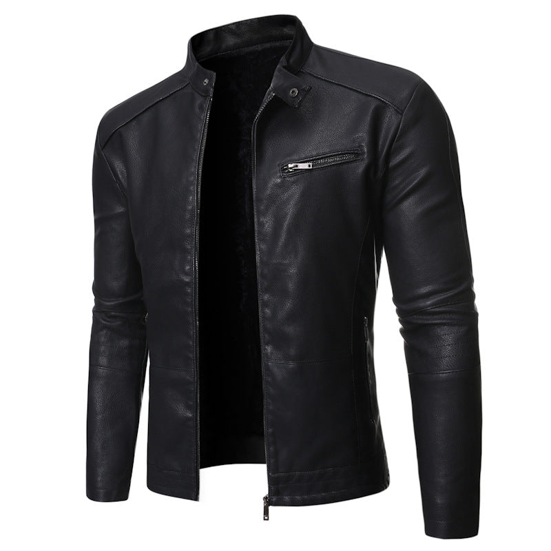 Vestes de moto en cuir pour hommes