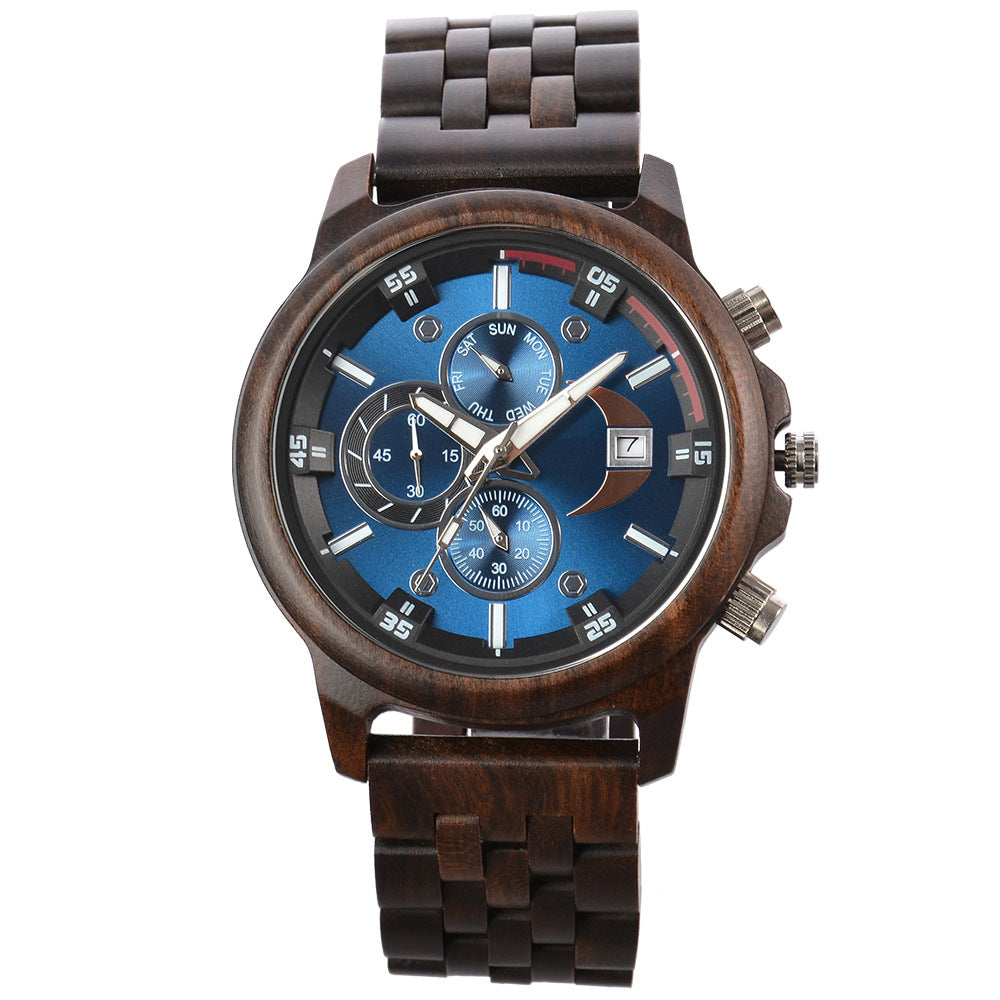 Business Multifunctional Luminous Men's Quartz Watch