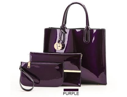 3 Sets Leather Handbags