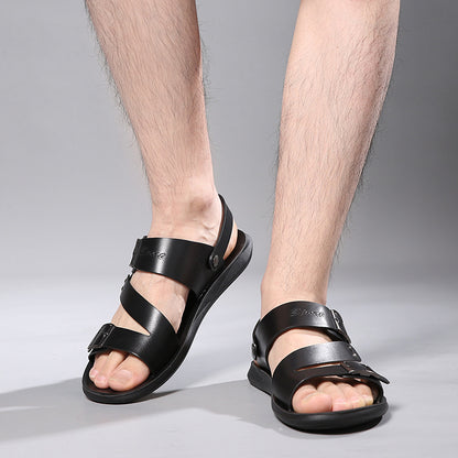 Sandales en cuir pour hommes