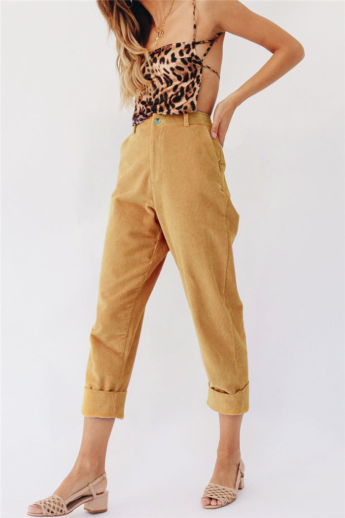 Spring Casual  Fashion Women Pants