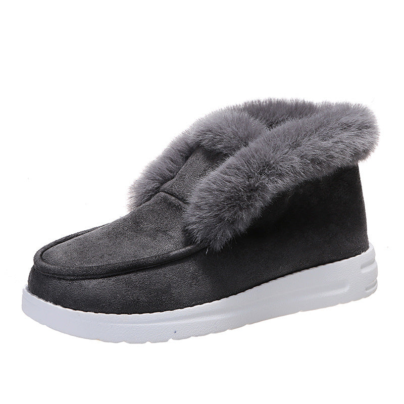 Women Plush Fur Ankle Boots