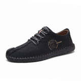 Men's British retro casual lace-up shoes