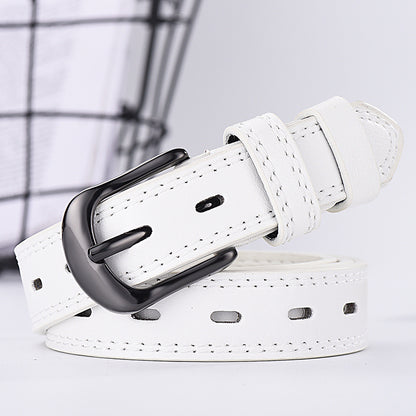 Ceinture homme et femme à deux lignes