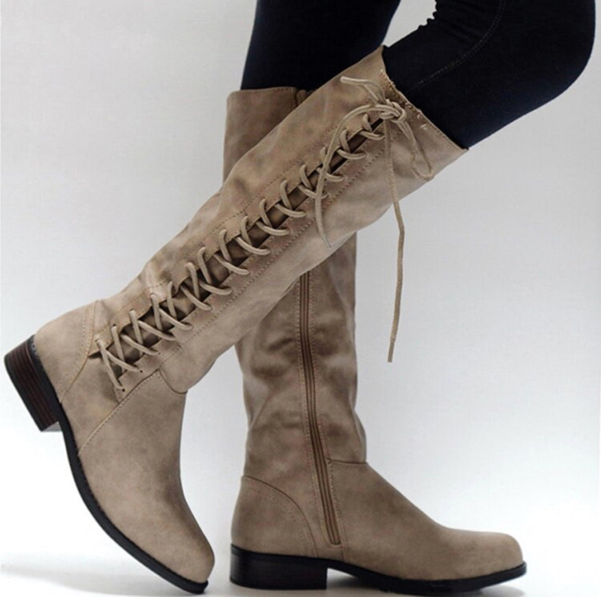 Lace Up Women's Boots