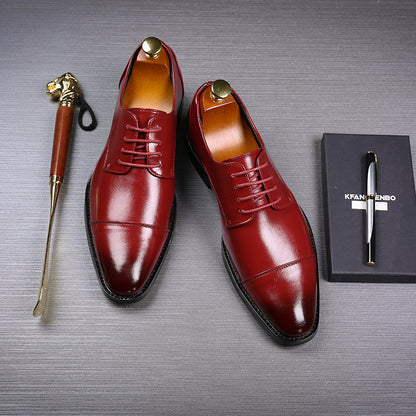 Chaussures en cuir d'affaires formelles pour hommes