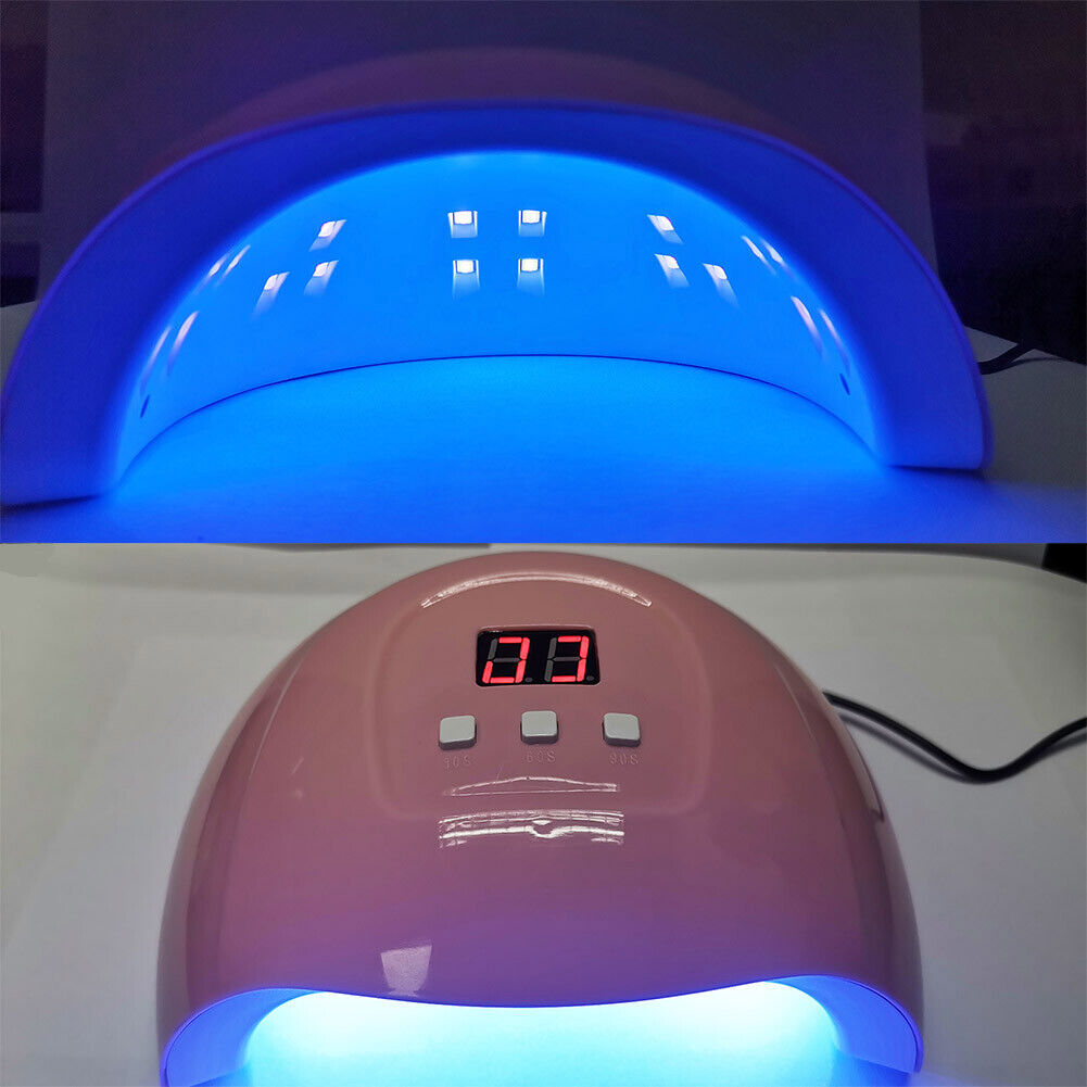 LED UV Vernis À Ongles Sèche-Lampe Smart Sensing Gel Ongles Manucure Machine Lumière 54W