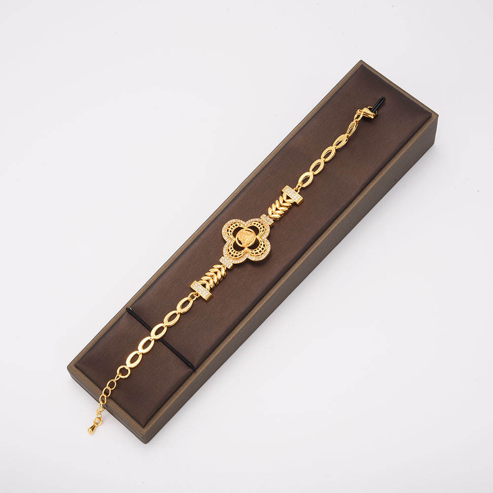 Design de luxe diamant coloré mode zircone bijoux ensembles de bijoux femmes collier et boucles d'oreilles 4 pièces ensemble