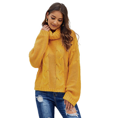 High Neck Women's Sweater