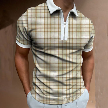 Camiseta Polo Hombre Cremallera