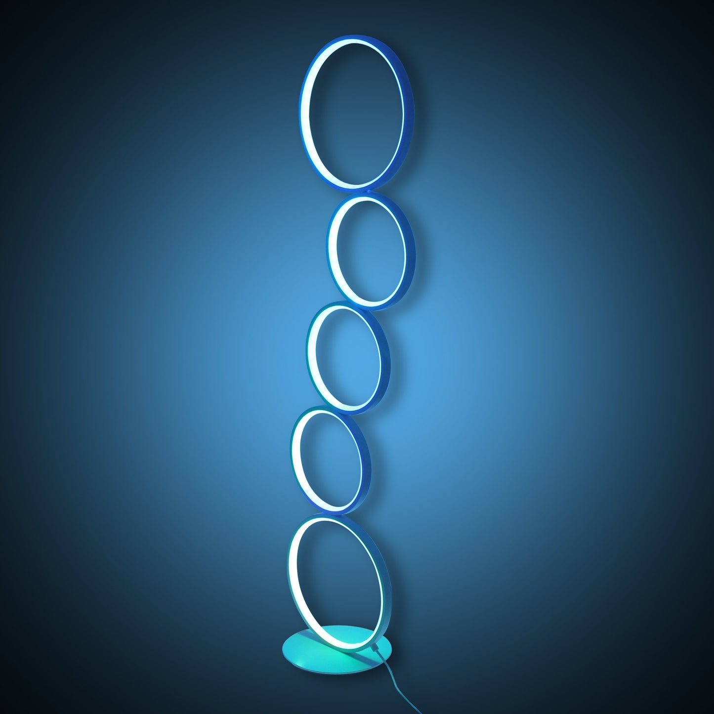 RGB Circular Floor Lamp