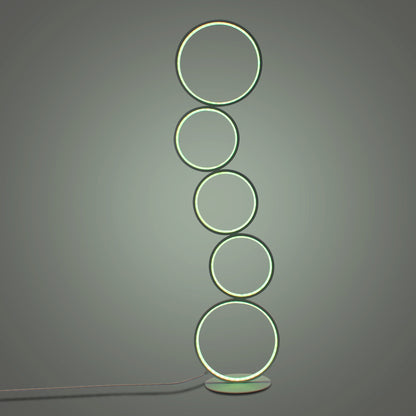 RGB Circular Floor Lamp