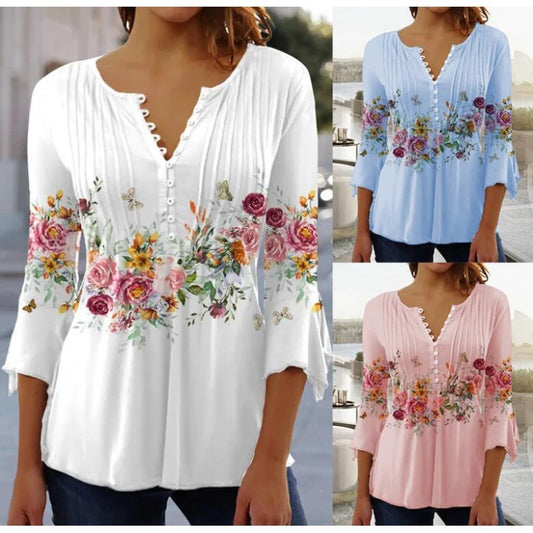 Casual Elegant Temperament Office Women Top