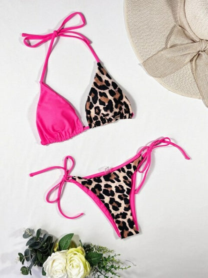 Bikini Triangulo Mujer Leopardo