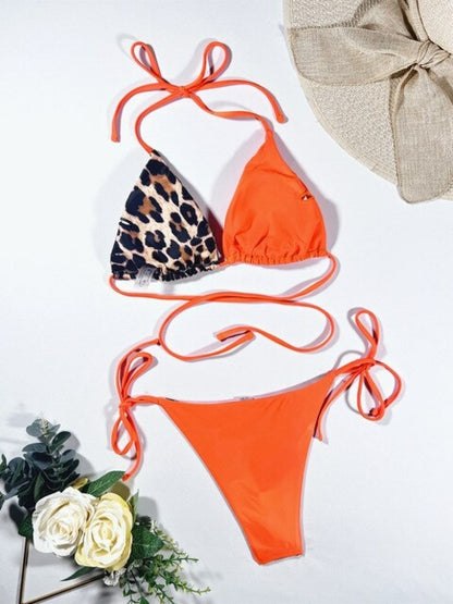 Bikini Triangulo Mujer Leopardo