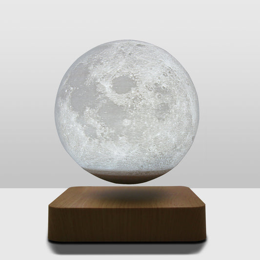 Lampe de lune à lévitation, lune flottante imprimée en 3D