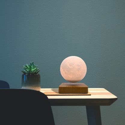 Lampe de lune à lévitation, lune flottante imprimée en 3D