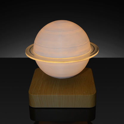 Lampe de Saturne en lévitation, impression 3D de Saturne flottante