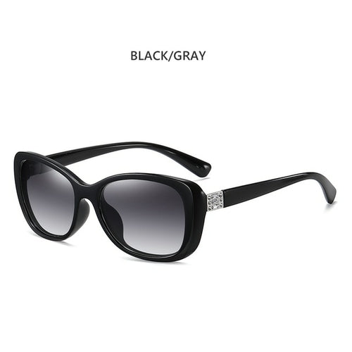 New Luxury Brand Diamond Gradient Lens Sunglasses Women Polarized